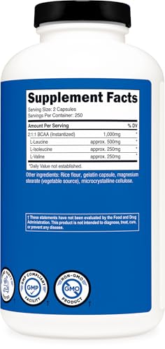 Nutricost BCAA 1000mg の商品画像 4