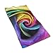 Produktbild tyui7 Bunte Regenbogen Rose Blume Hand Handtuch Gesicht Handtuch Badezimmer Küche Weiche Mikrofaser Strand Reisetuch 40x70cm für Pool Bad Spa Fitness Swim