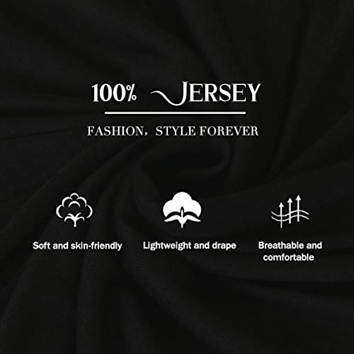 Soft Stretch Head Wrap Scarfs Long Turban Head Wrap Tie for Women3