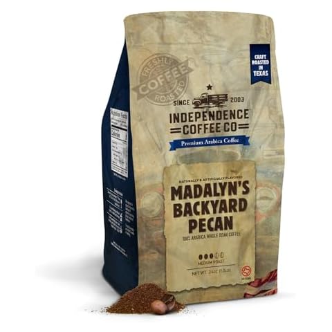 Independence Coffee Co. Pecan Flavored Light Roast Coffee Beans Cover