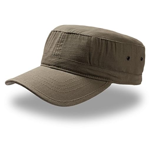 SOMBRERO EJÉRCITO VERDE OLIVA ribstop MILITAR VASCO CAP CHAPEAUX 100% ALGODÓN UNISEX