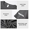 Cimic Men's T-Shirts Quick Dry Gym Tops Short Sleeve Sport Moisture Wicking Shirts Running Breathable Workout Athletic Tshirts(T5020-Grey-4XL) #1