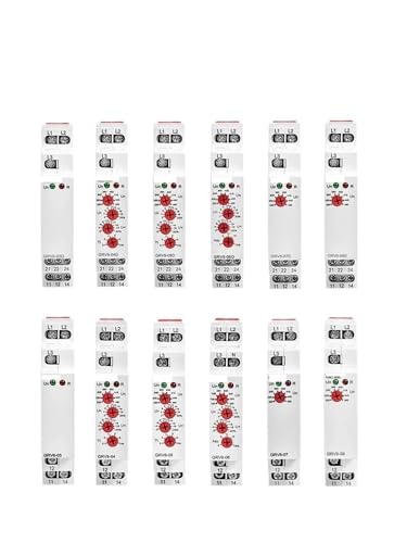 Relais de protection triphasé GRV8-03 M460 coupure phase sequence 10A - 2