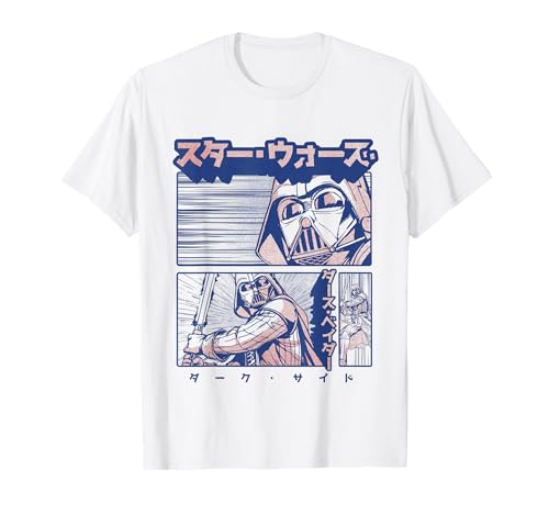T-shirt Star Wars Darth Vader style anime japonais manga pour homme et femme