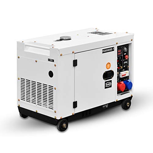 HIOD Grupo Electrógeno de Emergencia 8500W, 6.9kva-7.9kva, 230v / 400V, 6 Fases...
