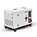 Produktbild HIOD Stromaggregat Stromerzeuger Notstromaggregat Stromgenerator Notfallgenerator 8500W, 6.9kva-7.9kva, 230 V / 400 V, 6 Phase Dieselversorgung