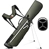 Full Choice Lightweight Golf Stand Bag, 4-Way Full-Length Dividers, Holds Up to 10 Clubs, 3.7 lbs Golf Bag with Dual Straps & Stand for Driving Range, Par 3, and Standard Courses