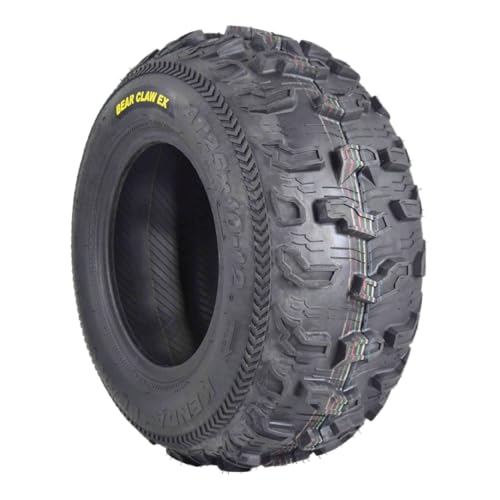 Kenda Bearclaw EX K573-25x10-12 Rear Tire for All Terrain (ATV), UTV, and Side by Side (SxS) Vehicles - 6-Ply - Bear Claw EX 25x10x12