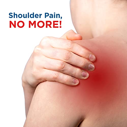 Reusable Gel Filled Shoulder Wrap, Good For Rotator Cuff, Sprains, Sports Injuries, Arthritis, Impingement Pain #TOP7