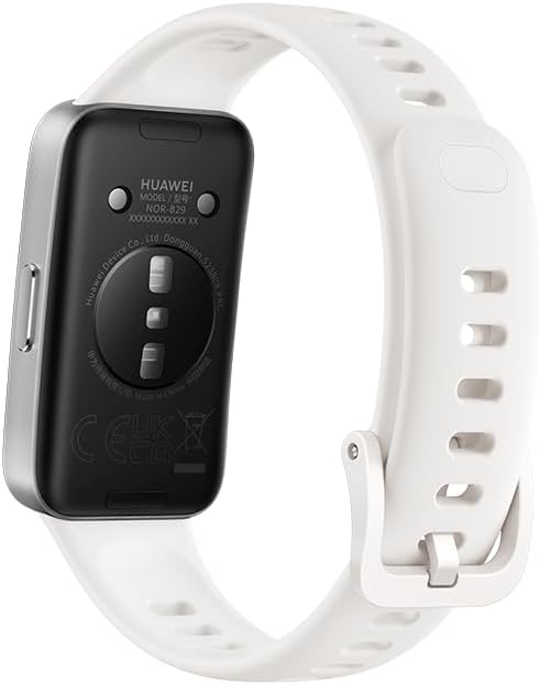 HUAWEI Band 10 Smartwatch up to 14 Days Battery Life iOS Android Average Sleep HRV Sleep Insights with an AI-Powered Fitness Monitoring Tracker Sleep Breathing (Aluminium Alloy case, White)