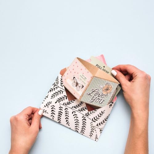 Explosion Card Punch Board We R Memory Keepers para tarjetas creativas y manualidades 5