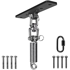 Black Swing Hanger With Spring