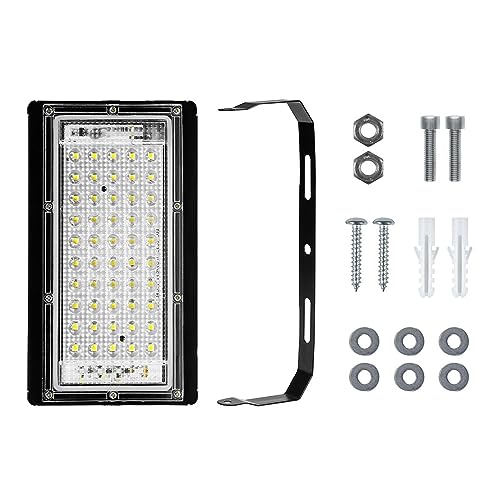 CCZRD Foco LED De 50W For Exteriores, Bombilla De Luz De Inundación, Lámpara Led, Iluminación De Patio, Luz De Pared, IP65, Farola Impermeable, Proyector Led(Cool White-50W)