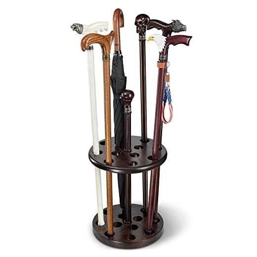 Stylish Handmade Wooden Cane Stand