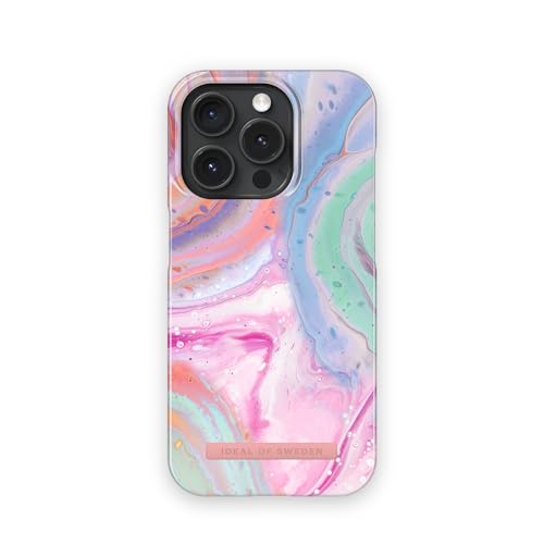 IDEAL OF SWEDEN Bedruckte iPhone 16 Hülle Pastell Marmor Design Dünnes & Leichtes Case Stoßfest & Stylisch Und Langlebig Für Optimalen Schutz Im Alltag