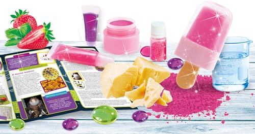 Lisciani - I'M A GENIUS - À la Découverte de la Cosmétique pour Enfants dès 7 Ans - Kit Beauté DIY Enfants - Création de Brillants à Lèvres Parfumés - Ingrédients Naturels - Fabriqué En Italie – vue 2