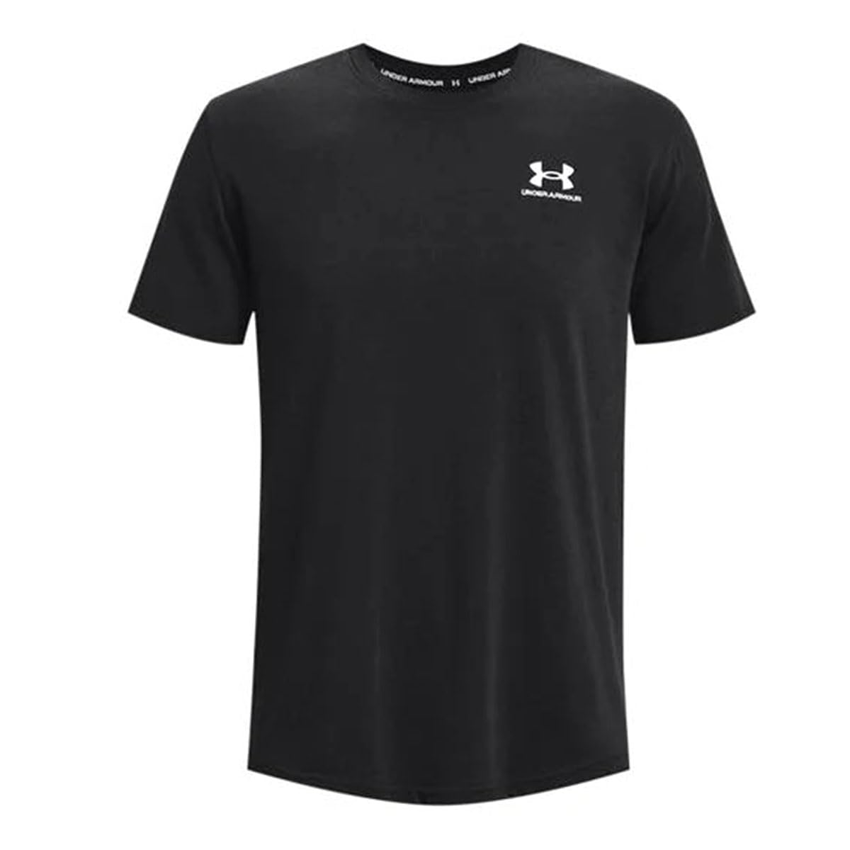 Under Armour UA M LOGO EMB HEAVYWEIGHT SS Erkek T-Shirt Black / / White XXL