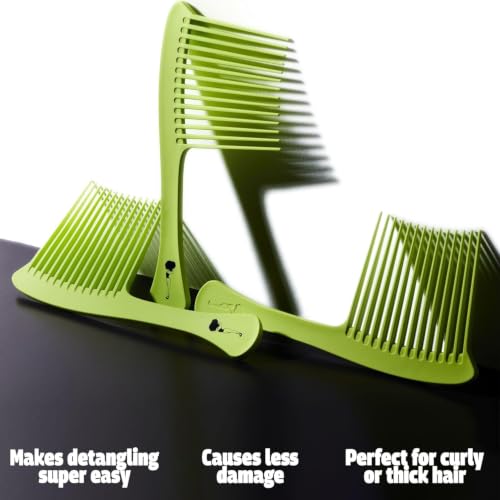 Peine Pardon My Fro Dientes Anchos para Cabello Rizado miniatura 3