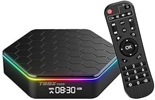 Android TV Box 12.0,Android TV Box 4GB RAM 64GB ROM H618 Quad Core Cortex-A53 CPU Support Dual Wi-Fi 2.4G+5G/BT 5.0 LAN 100M Ethernet 3D 6K Ultra HD/H.265 Smart TV Box