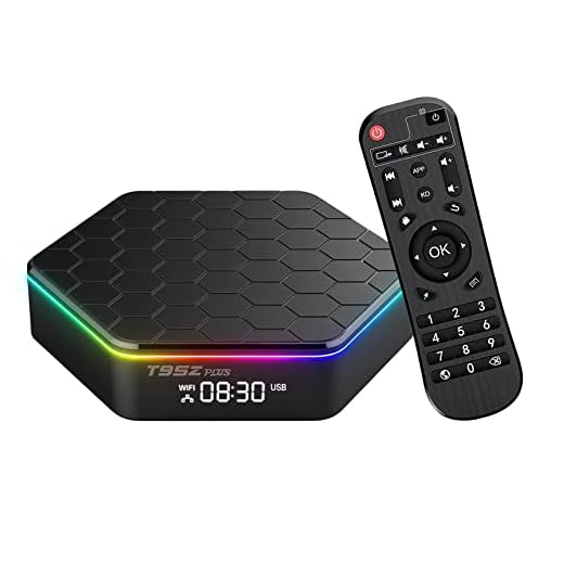 Android TV Box 12.0, Android Box 4GB RAM 32GB ROM Quad-Core Cortex-A53 CPU WiFi6 Bluetooth 5.0 HDMI 2.0 LAN Ethernet 3D 6K HD H.265 Dual WiFi Smart TV Box