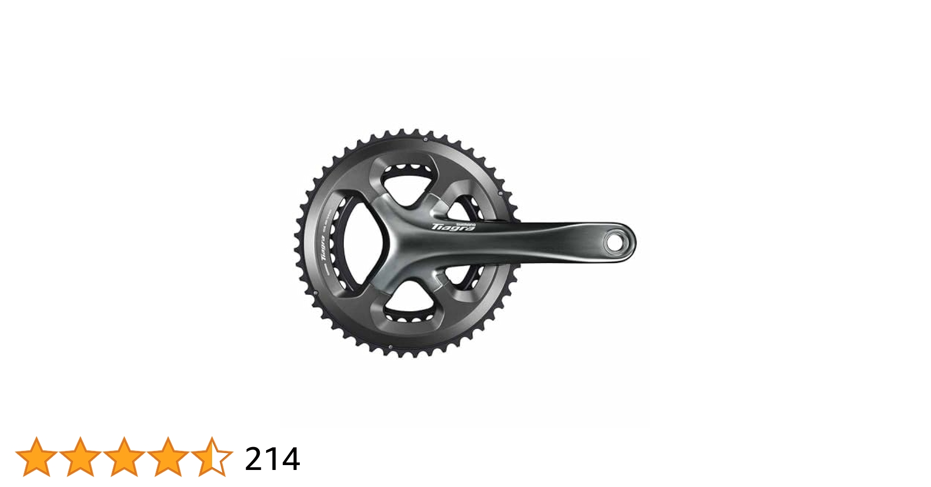 SHIMANO ティアグラ セット Amazon | Shimano Tiagra FC-R460 クランクセット - 170mm 10速