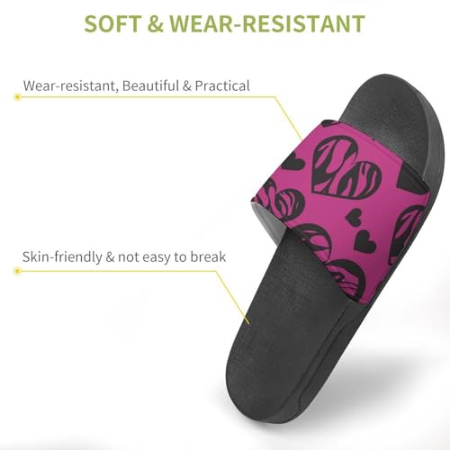 Chaussons de maison slide pour la douche et détente en intérieur