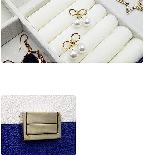 Boîte à bijoux anti-nœuds avec compartiment couvert pour protéger vos colliers - 7