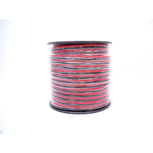 TWINPOINT 16RB1 Workman 100 ft. Spool of 16 Gauge DC Zip Wire44; Red & Black