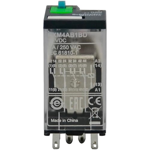 Relais miniatures RXM RXM4AB1JD relais inverseur 4CO 6A pour tableau