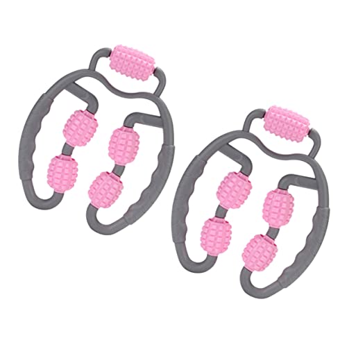 FOMIYES Muscle Massage Roller Blood-Flow Rolling Massager Leg Relaxer Handheld Muscle Massager Fitness Roller