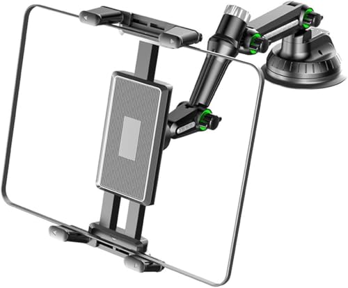 LILIWER Car Tablet Mount Holder, Universal Vehicle Backseat Headrest Stand