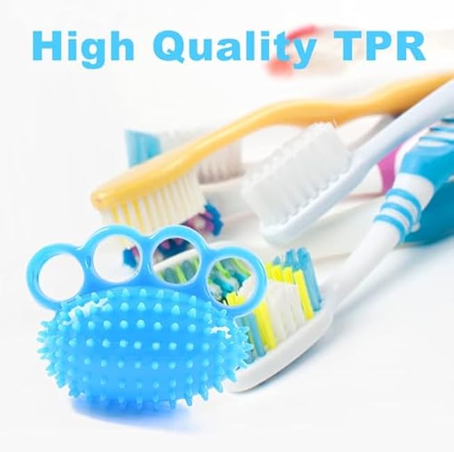 Hand Exercise Squeeze Balls, Grip Strength Trainer, Finger Recovery Kit, Improve Fingers Flexibility, Stress Relief & Physical Therapy, Multiple Resistance Levels, 3 Types, Set of 5