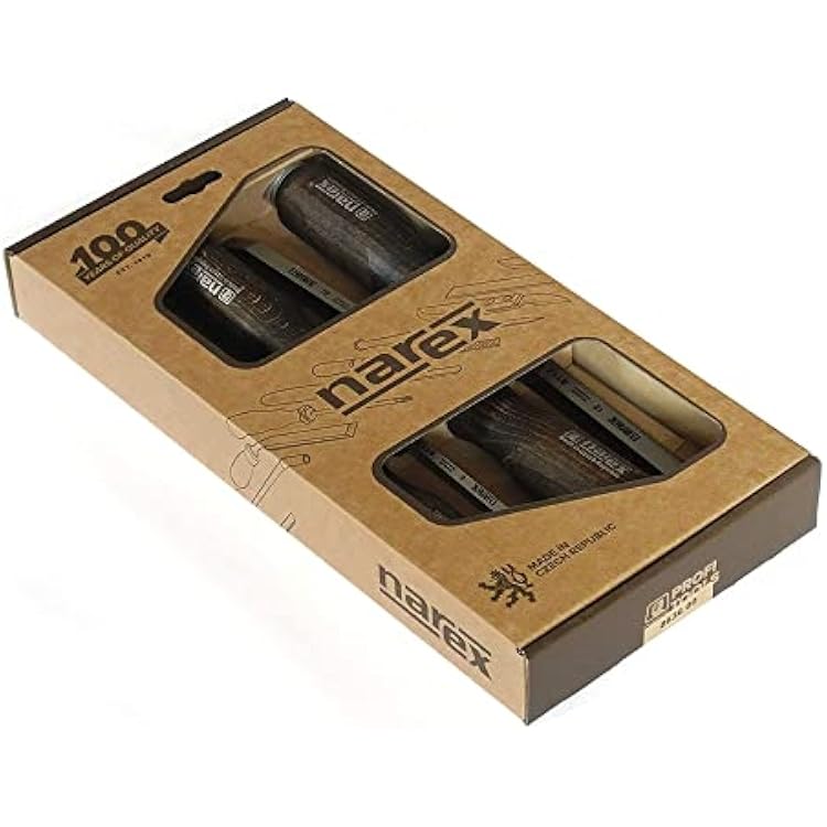 Narex 863600Chisel / Mortise Chisel Set - 4/6 / 10/12 mm - for Mortises