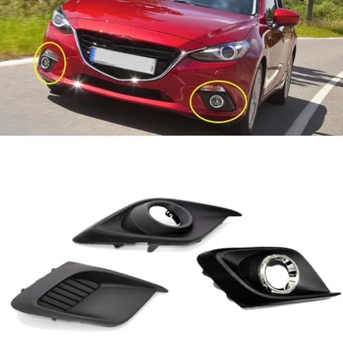 Carcasa de luz antiniebla delantera para Mazda 3 Axela 2014 a 2016 2
