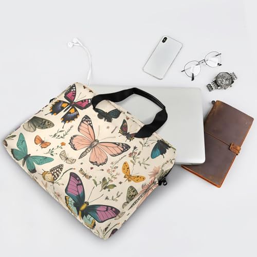 Funda para portátil ALAZA con estampado mariposa 13-15.6 pulg miniatura 7