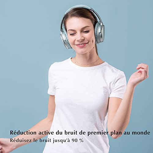 Srhythm NC35 Casque Bluetooth sans Fil V5.0 à Réduction de Bruit Active Léger et Pliable, Circum-auriculaire à Charge… - Les Beatles, Paul McCartney, John Lennon, RIngo Starr, George Harrison Srhythm NC35 Casque Bluetooth sans Fil V5.0 à Réduction de Bruit Active Léger et Pliable, Circum-auriculaire à Charge… – Image 3