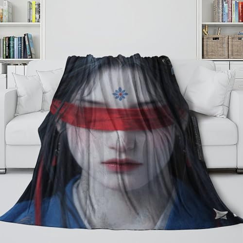 Couverture microfibre double 200x230cm moelleuse et chaude pour toutes saisons