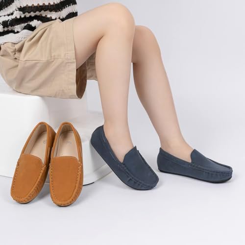 Boys Loafers, Soft Slip-On Moccasin Oxford Shoes for Toddler/Little Kids, Casual Boat Shoes for School Uniforms and Everyday Wear2