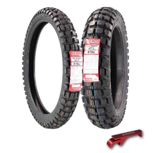 Kenda Big Block K784 Motorcycle Tires 2-Pack
