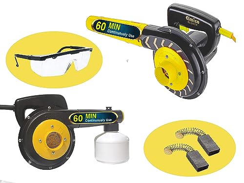 Image of Elmico 700W Heavy Duty air Blower Cum Water Sprayer & /continuously 60 min use /Safety Goggles and Carbon brush /100% Copper Armature