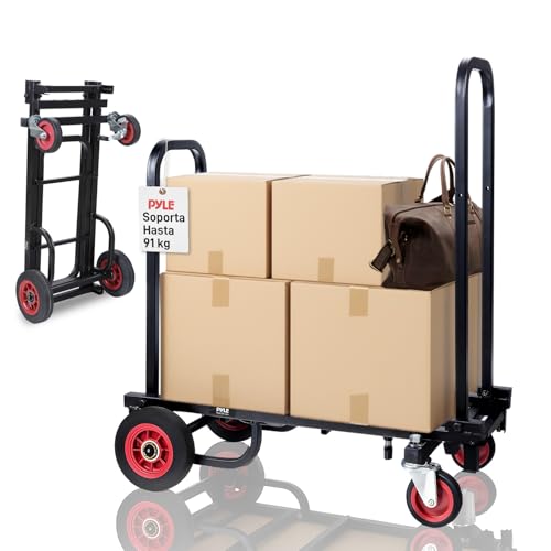 PYLE Carretilla Plegable,...