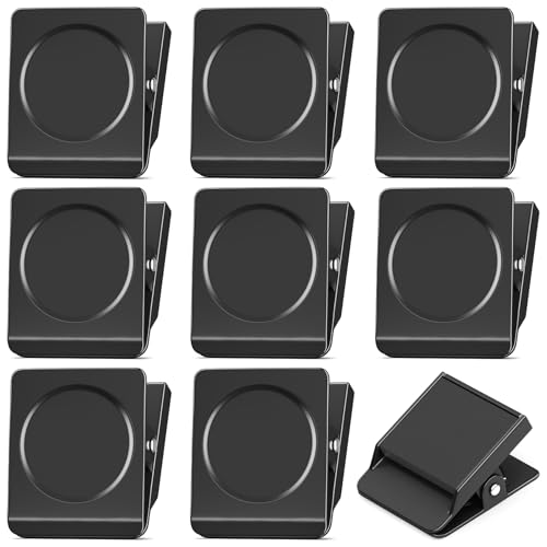Pinces magnétiques noires FINDMAG anti-chute de 5,6 cm, aimants puissants très résistants