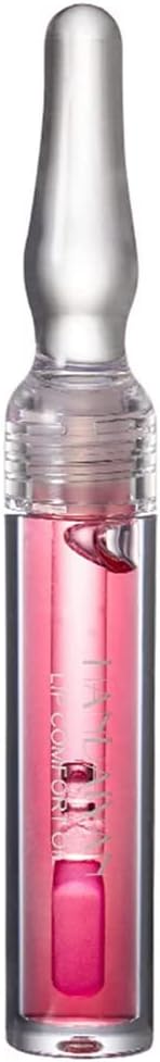 Lip Oil Lip Gel for Dry Lips Treatment Moisturizing Hydrating Repaing Lips Lip Balm Lip Gel Clear（pink）