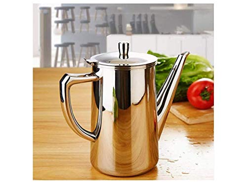 Langer Mund Wasserflasche Teekannen Edelstahl Teekanne Edelstahl 304 Long Mouth Cold Kettle Teekanne Kaffeekanne Getränk Entsafter Kaffeekanne
