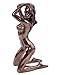 Produktbild Veronese by Joh. Vogler GmbH Weiblicher Akt Harmonie Frau kniet Arme am Kopf bronziert Figur Skulptur