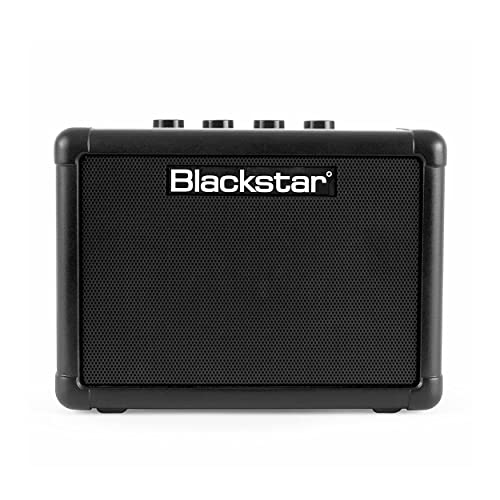Blackstar Fly3 3 Watt Battery Powered Guitar Amp Bundle With Straight-To-Right Angle Guitar Cable And 1/4 Inch Right Angle Instrument Cable (3 Items) #TOP1