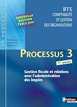 Download Processus 3 - Gestion fiscale et relations avec l'administration des impôts - BTS CGO 1re année PDF