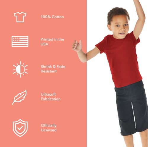 Sesame Street Christmas Santa Hat Elmo Face Kids T Shirt for Youth Toddler Boys and Girls4