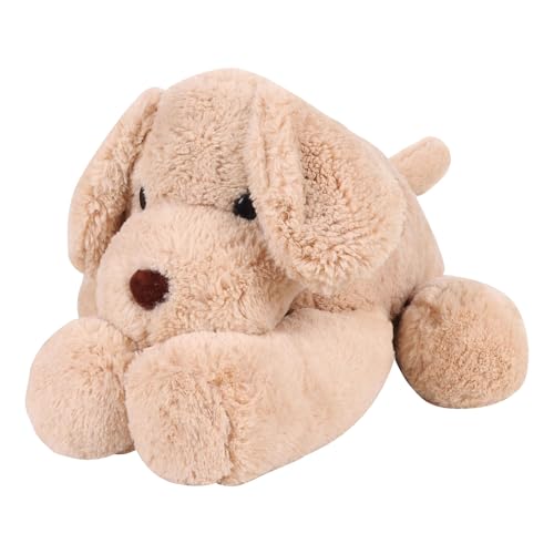 Image of DearJoy Cute Cuddly Dog | Light Brown - 28 cm