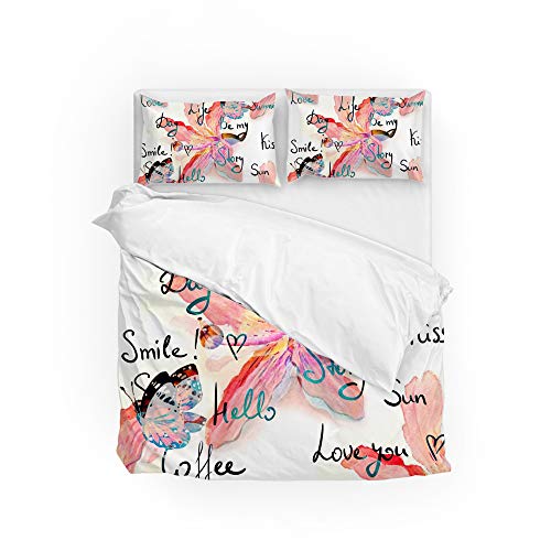 Parure de lit polyester simple 3 pièces motif graphique 4 saisons - 2